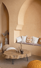Luxury villa interior